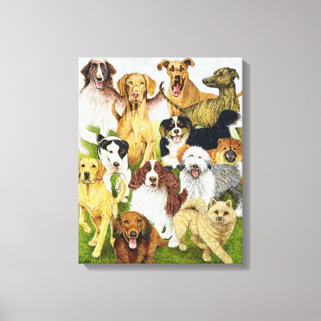 Toile Jours de chien (Recto)