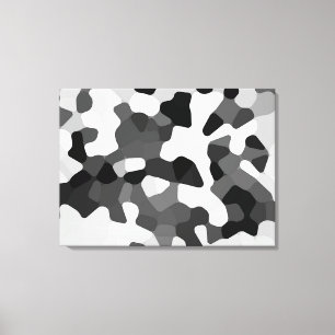 Toile Jours heureux B&W par RRW 2025