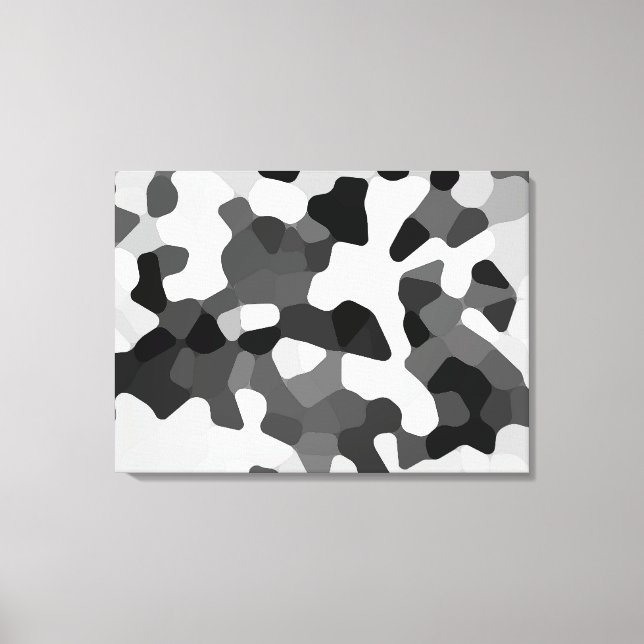 Toile Jours heureux B&W par RRW 2025 (Recto)