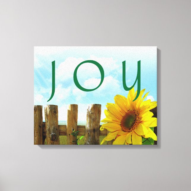 Toile JOY Stretted Canvas Print (Recto)