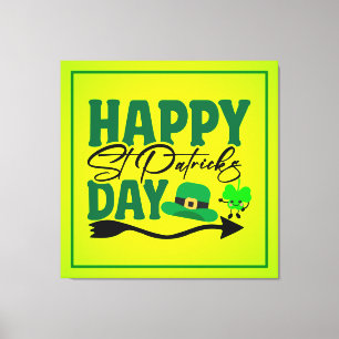 Toile Joyeuse Saint-Patrick