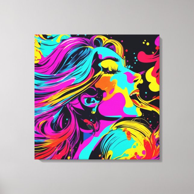 Toile Joyeux Art de fête (Recto)