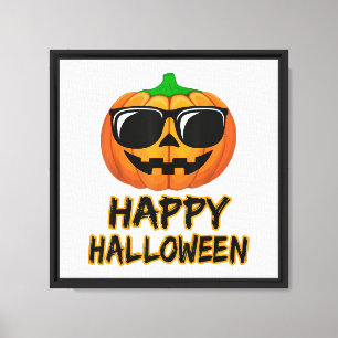 Toile Joyeux costume d'Halloween drôle Citrouille