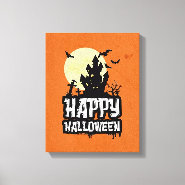 Toile Joyeux Halloween (Recto)