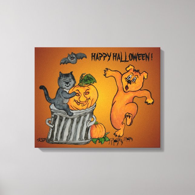 Toile Joyeux Halloween ! 5 (Recto)