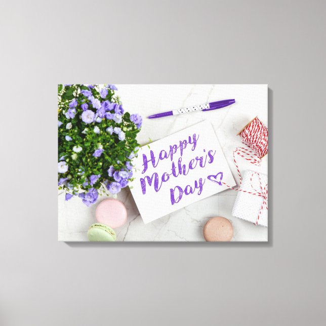 TOILE JOYEUX JOUR DE MÈRE (Recto)