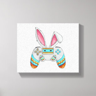 Toile Joyeux Jour de Pâques Oeuf lapin Drôle Ado Garçons