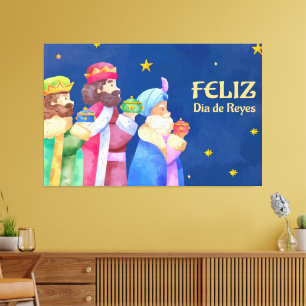 Toile Joyeux Jour Des Rois Mages