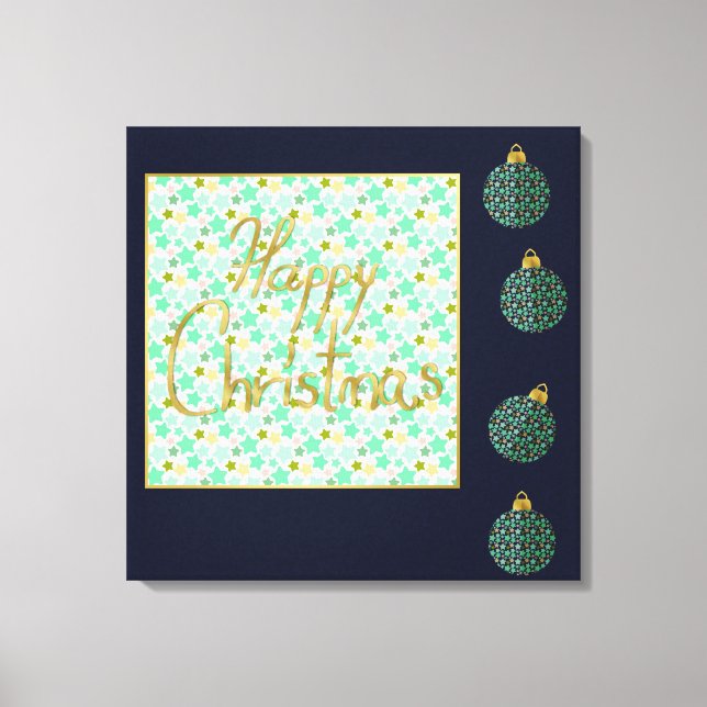Toile Joyeux Noël (Recto)