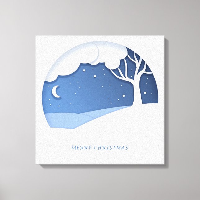 Toile Joyeux Noël (Recto)