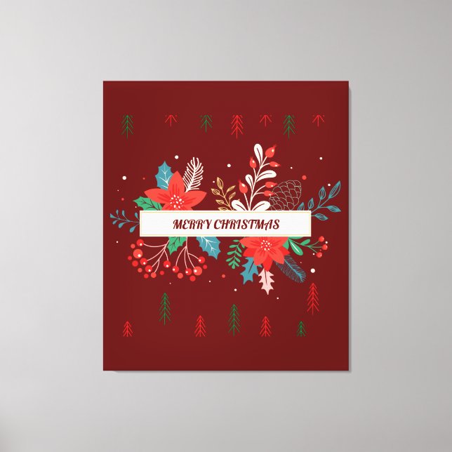 Toile Joyeux Noël (Recto)