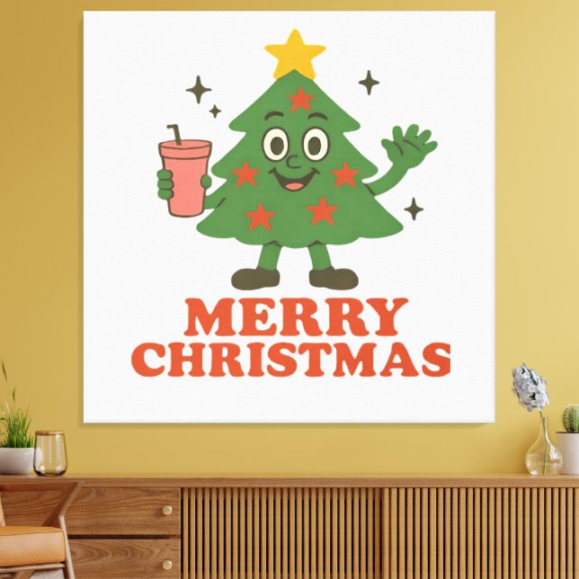Toile Joyeux Noël  (Insitu(Salon))