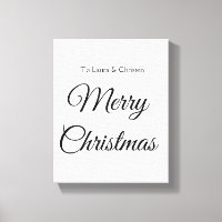 Joyeux Noël ajoutez nom texte cadeau personnalisé