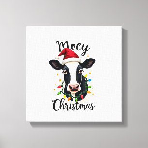 Toile Joyeux Noël Santa Guirlandes de Noël Amoureux des