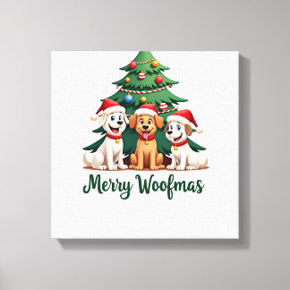 Toile Joyeux Woofmas (2)