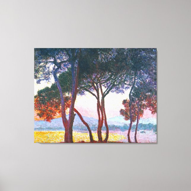 Toile Juan les Pins, par Claude Monet (Recto)