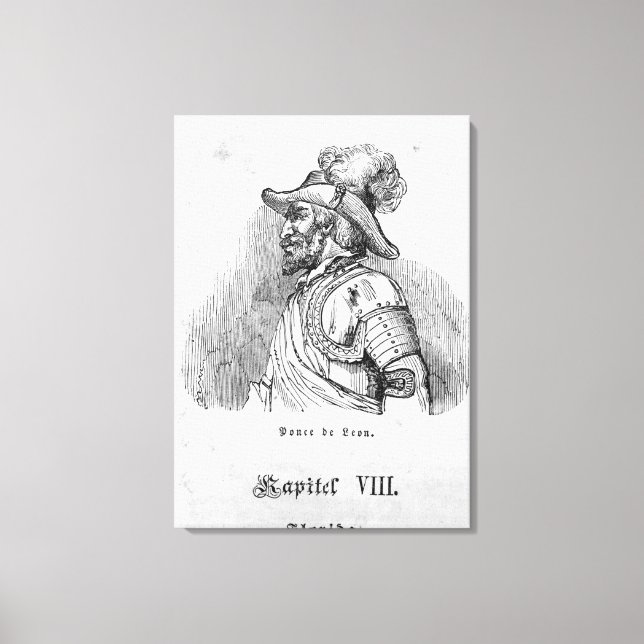 Toile Juan Ponce de Leon (Recto)