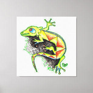 TOILE JUANA LE IGUANE