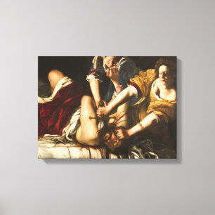 Toile Judith Slay Holofernes - Artemisia Gentileschi