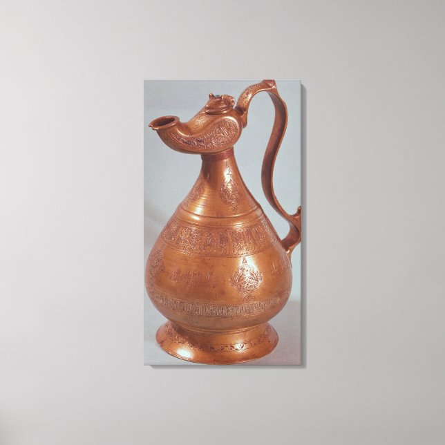 Toile Jug, de Khorasan, Iran, 1218 (Recto)