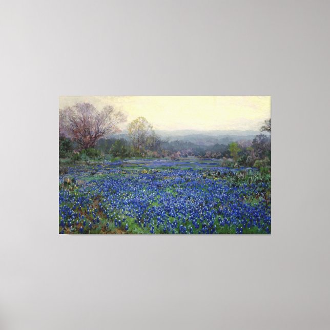 Toile Julian Onderdonk - Champ de Bluebonnets (Recto)