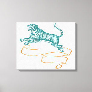 Toile Jumping Tiger