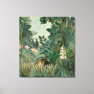 Toile Jungle équatoriale, 1909 (huile sur la toile)