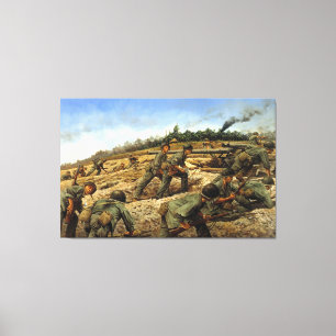 Toile Jungleers sur Biak par la copie de Keith Rocco