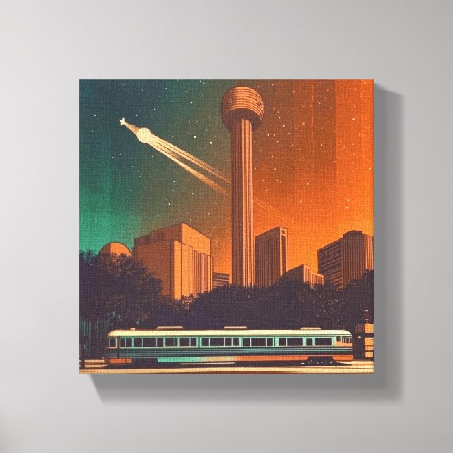 Toile Jusqu'aux étoiles d'ici (Recto)