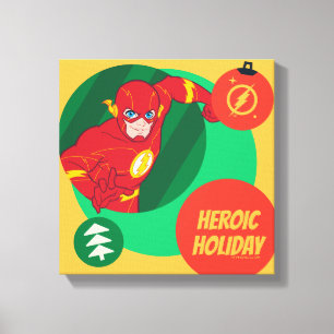 Toile Justice League The Flash Holiday Bauble