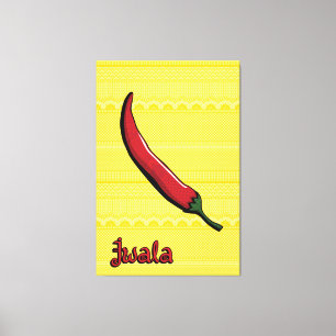Toile Jwala Chili Pepper Canvas Art