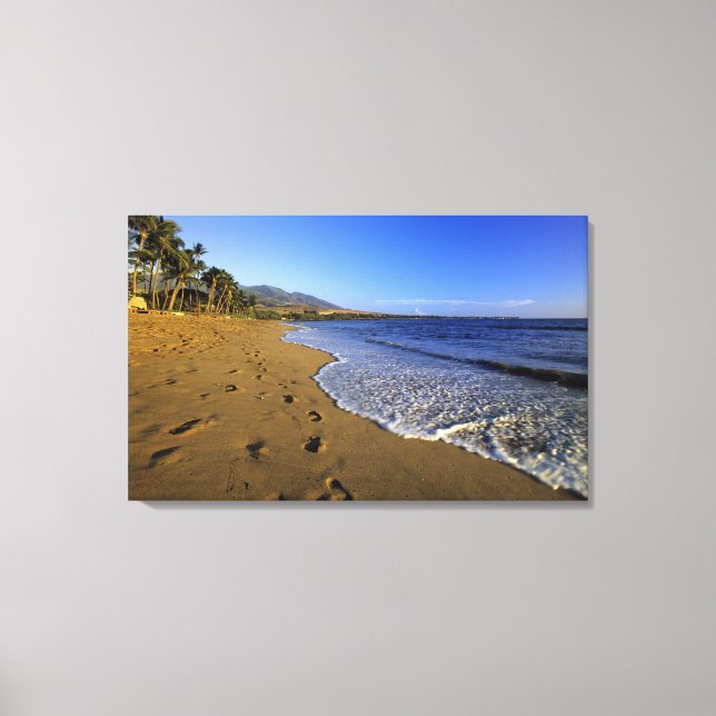 Toile Kaanapali beach, Maui, Hawaii, États-Unis (Recto)