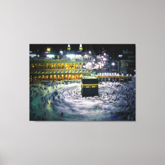 Toile Kabbah la nuit