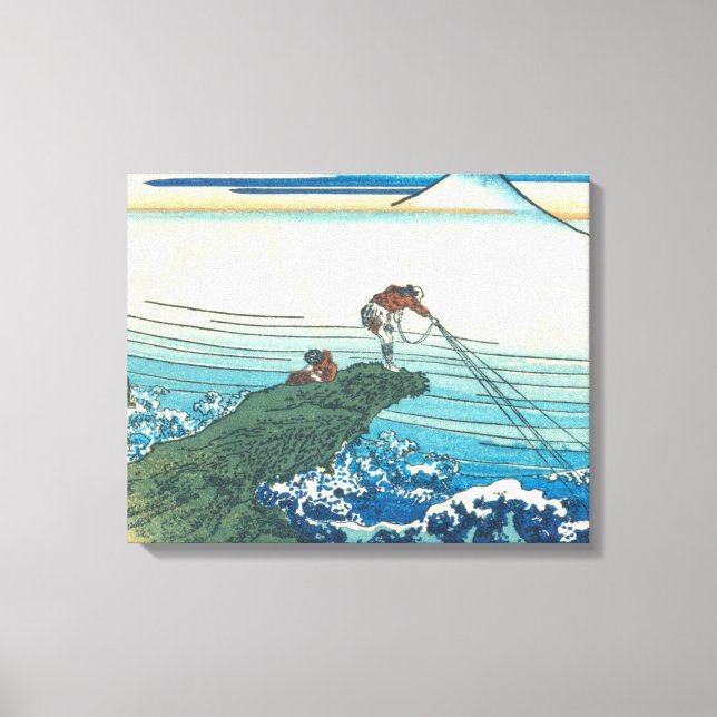 Toile Kajikazawa dans la province de Kai (Recto)