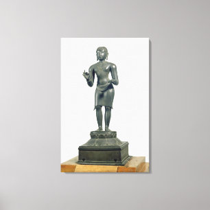 Toile Kali, Tamil Nadu, défunt Chola (bronze)