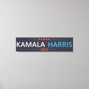 Toile Kamala Harris 2024 pour le président