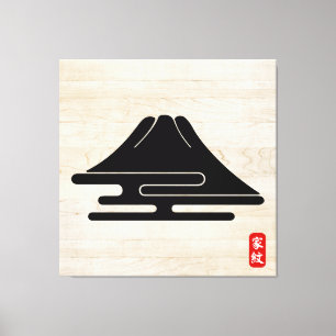Toile KAMON ( crête de famille ) Aoki Canvas Imprimer