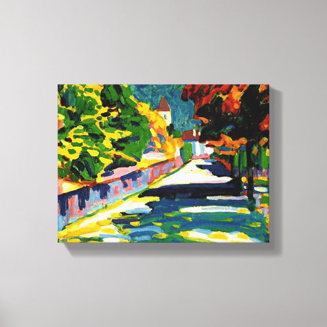 Toile Kandinsky - Autumn in Bavaria, (Recto)