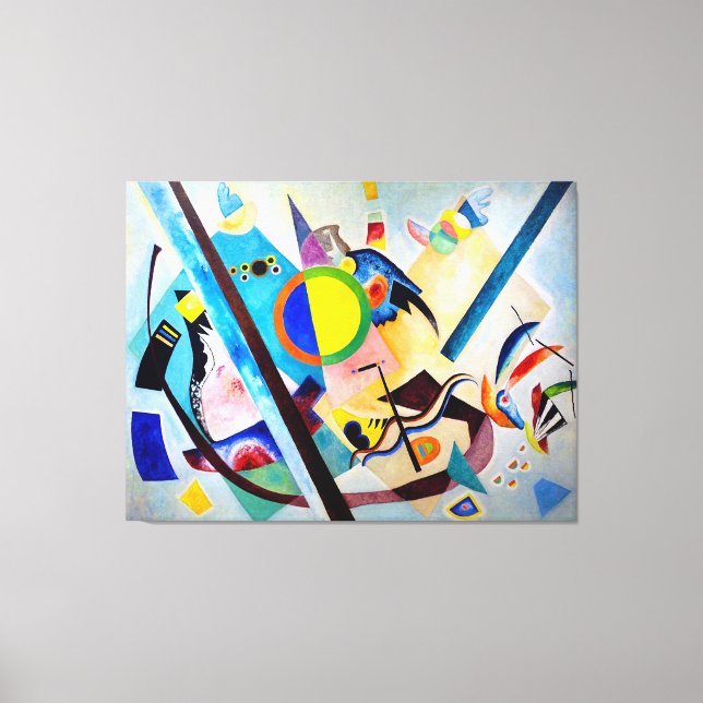 Toile KANDINSKY - CERCLE MULTICOLORED - 1921 - Bauhaus - (Recto)