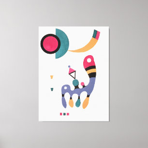 Toile KANDINSKY - COMPOSITION - 1944 - Bauhaus -