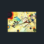 Toile Kandinsky - Composition VIII<br><div class="desc">Composition VIII,  famous abstract painting by Wassily Kandinsky</div>
