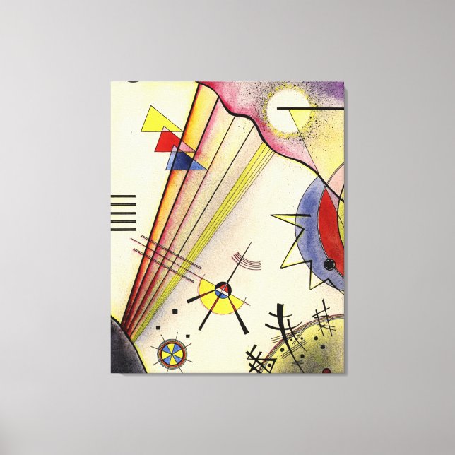Toile Kandinsky - Connexion Claire (Recto)