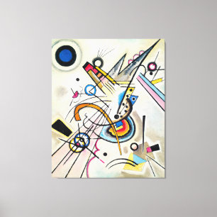 Toile KANDINSKY - DIAGONAL - 1923 - Bauhaus -