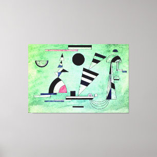 Toile Kandinsky - Immergé dans le vert, oeuvre populaire