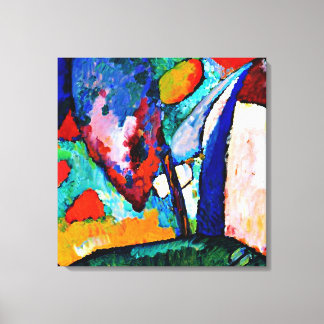 Toile Kandinsky - La cascade, des oeuvres colorées,
