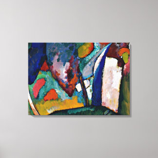 Toile Kandinsky - La cascade, l'art abstrait