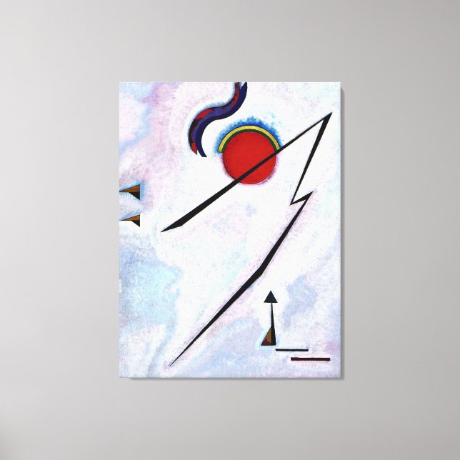 Toile Kandinsky - Ligne angulaire (Recto)