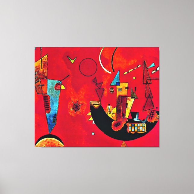 Toile Kandinsky - Mit und Gegen (Recto)