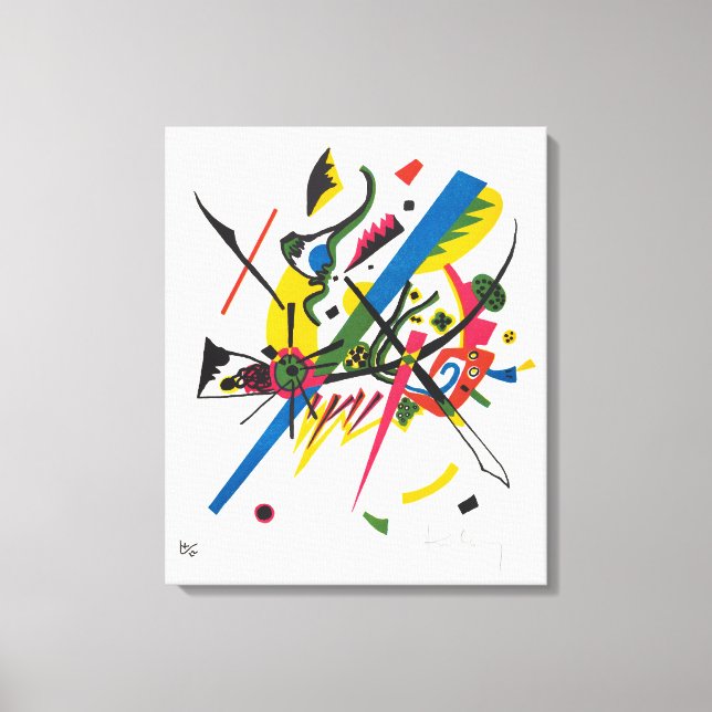 Toile Kandinsky - Petits Mondes 1 (Small Worlds 1) (Recto)