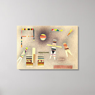 Toile Kandinsky - Vol, œuvre d'art abstrait